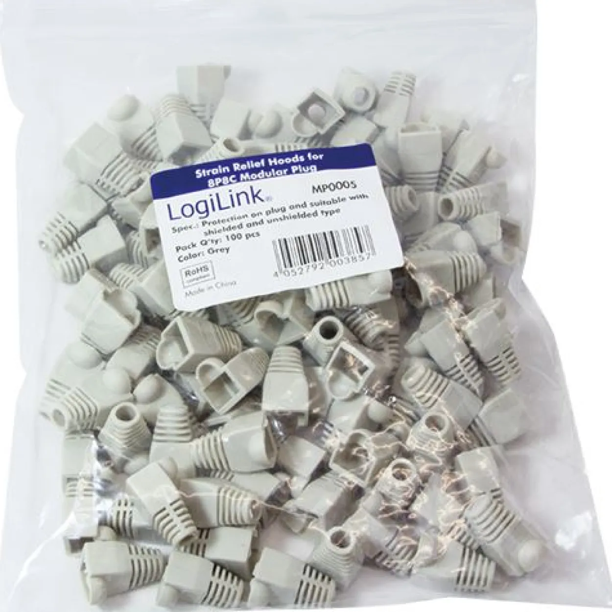 Logilink Modulare Knickschutzhülle LogiLink Modularstecker 100 St.