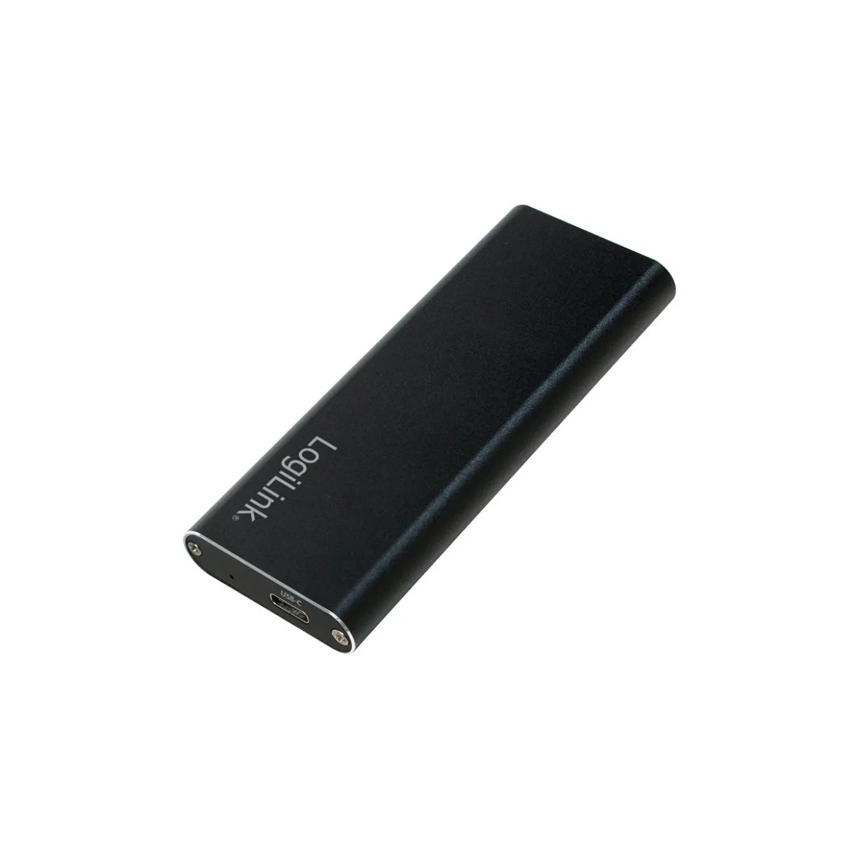 LogiLink M.2 SATA Festplatten-Gehäuse, USB 3.1, schwarz