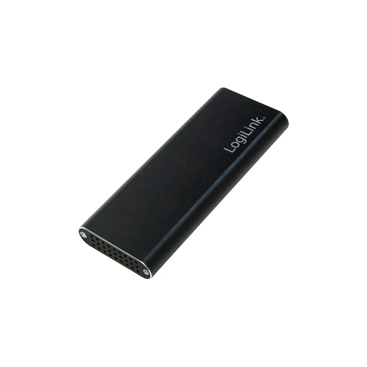 LogiLink M.2 SATA Festplatten-Gehäuse, USB 3.1, schwarz