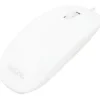 LogiLink Optical flat Mouse USB weiß (kabelgebunden)