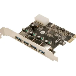 LogiLink PC0057A 4 Port PCIe x1 retail