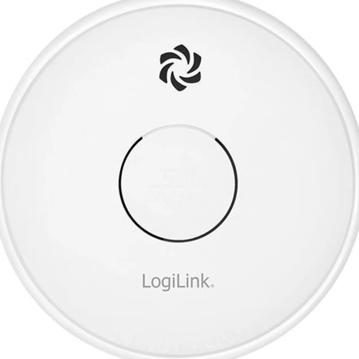 Logilink Rauchmelder austauschbare 9V Batterie weiß
