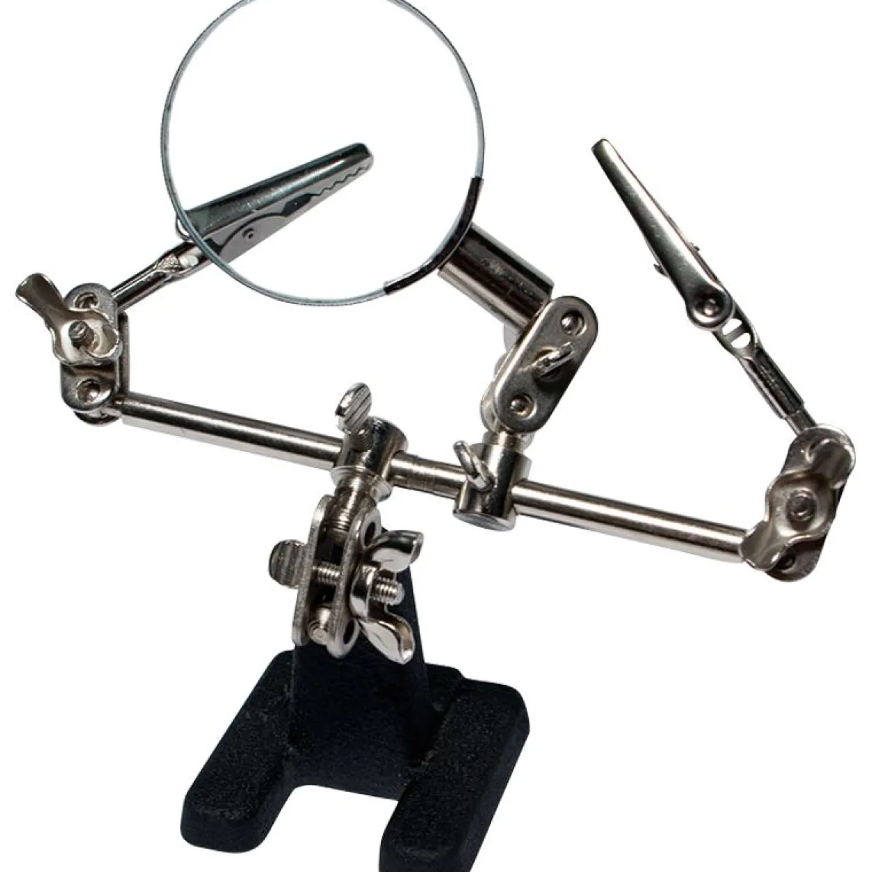 Logilink 3te helfende Hand 46mm Lupe & 8 Gelenke