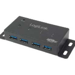 LogiLink UA0149 4-port USB 3.0 extern mit Netzteil schwarz