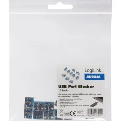 LogiLink USB Sicherheitsschloss, 10 Schlösser