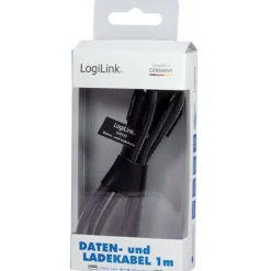 LogiLink USB zu Micro USB Sync- u.Ladekabel, grau