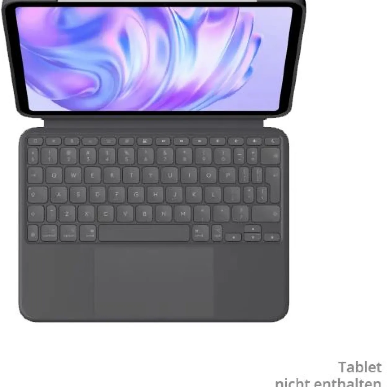 Logitech Combo Touch - Tastatur und Foliohülle - mit Trackpad- Smart connector QWERTY US Graphite für 11-inch iPad Pro, 12.9-inch iPad Pro