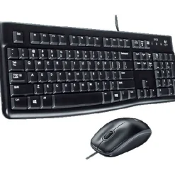 Logitech Desktop MK120 Franzoesisch USB schwarz