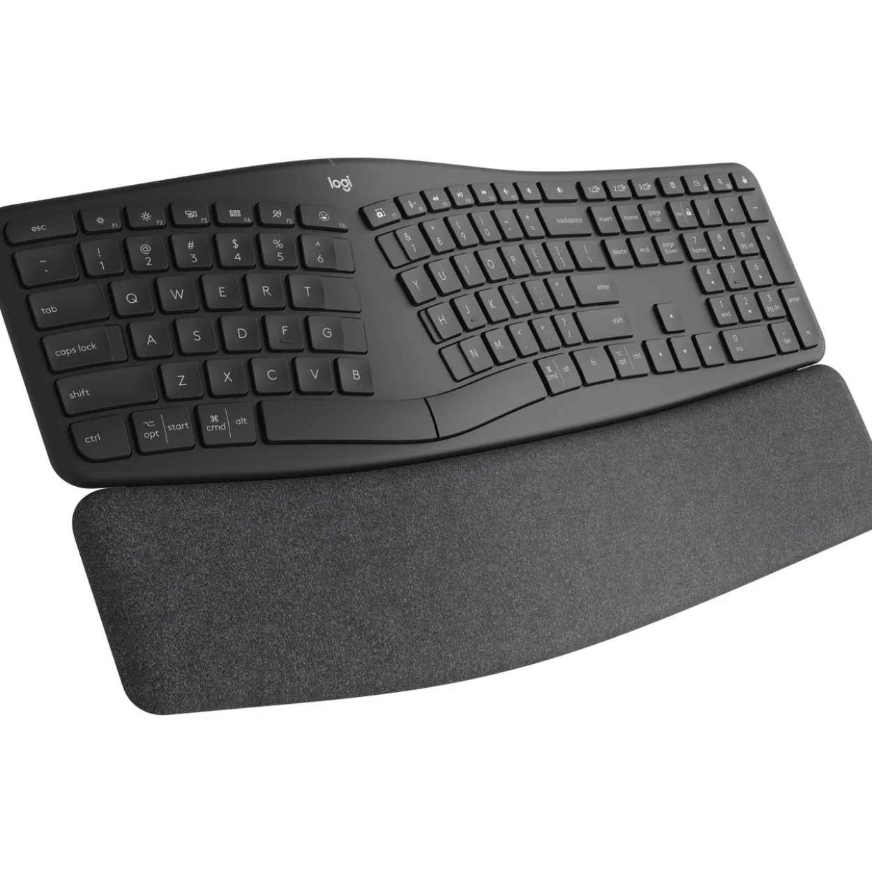 Logitech Ergo K860 for Business USB 2.4GHz Bluetooth Deutsch schwarz (kabellos)