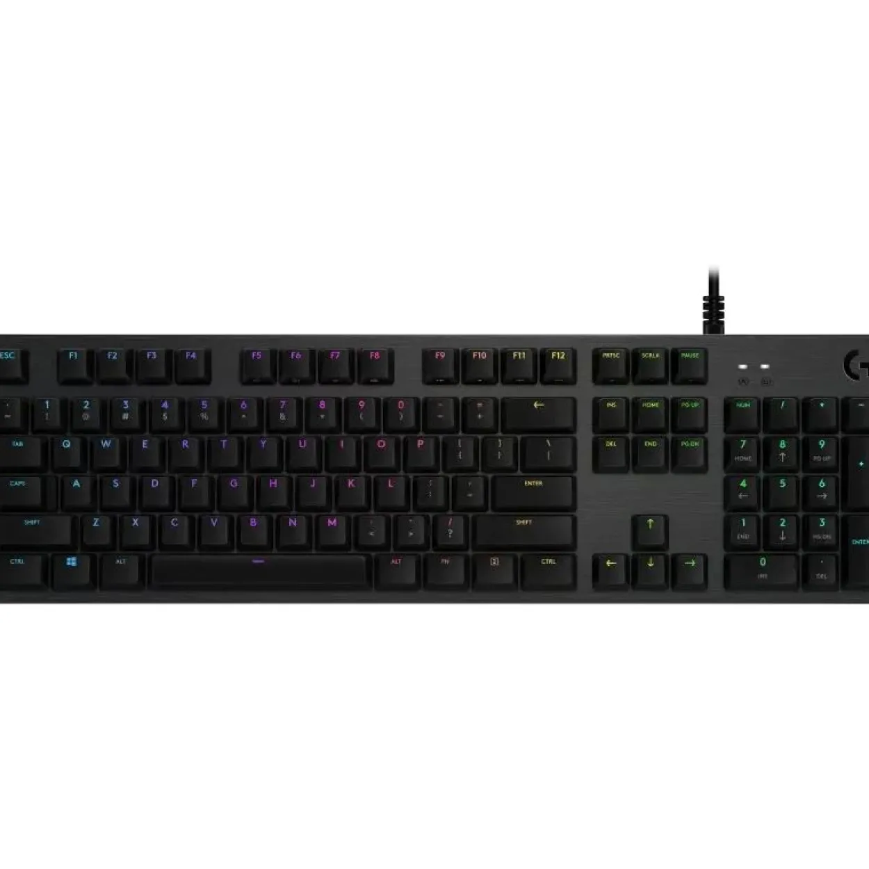 Logitech G512 Carbon Kailh GX-BROWN USB Franzoesisch schwarz (kabelgebunden)