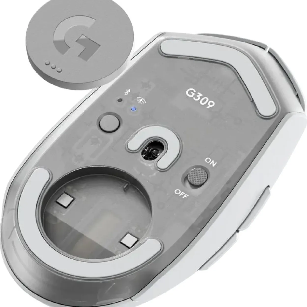 Logitech G309 Lightspeed USB und Bluetooth weiß (kabellos)