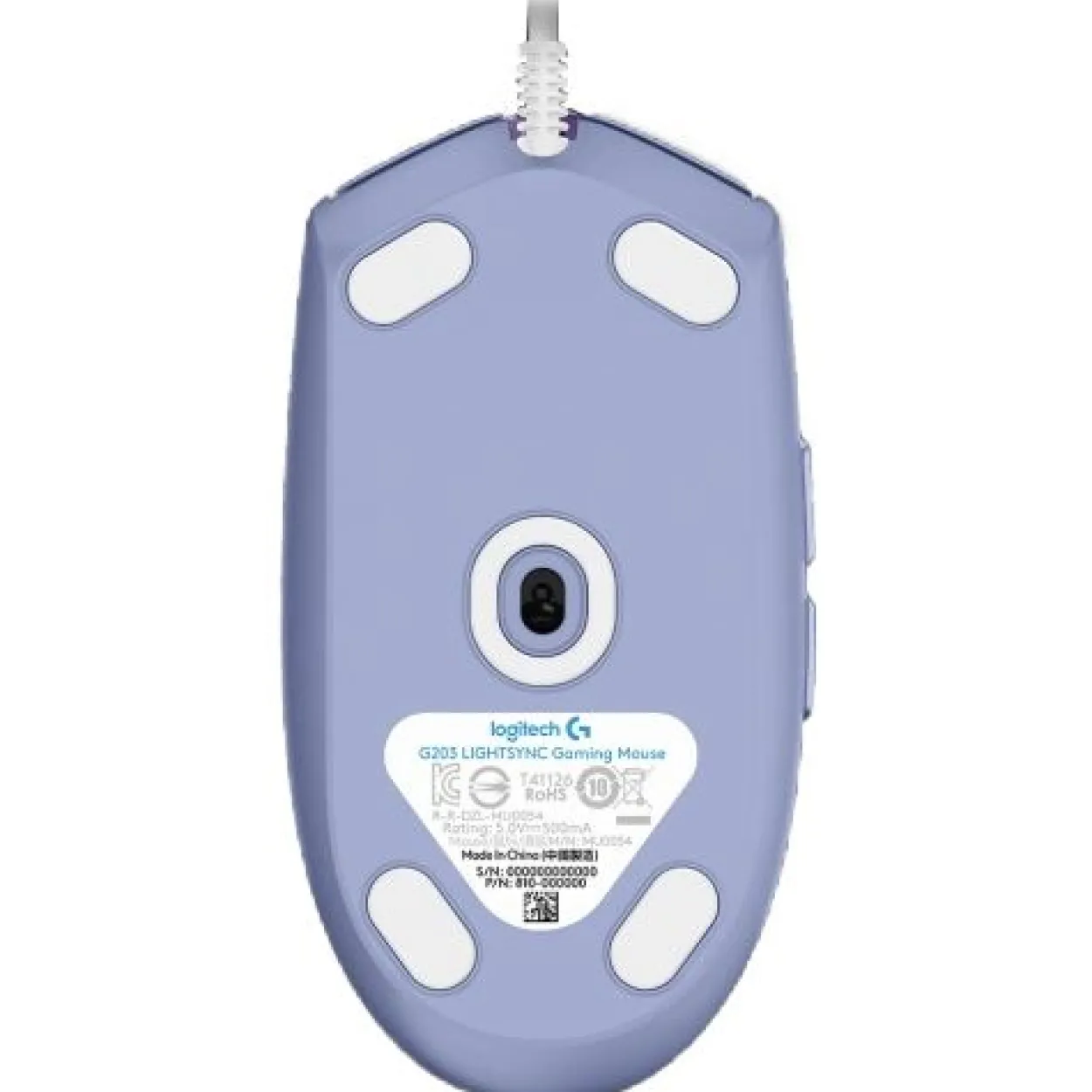 Logitech G102 Lightsync USB violett (kabelgebunden)