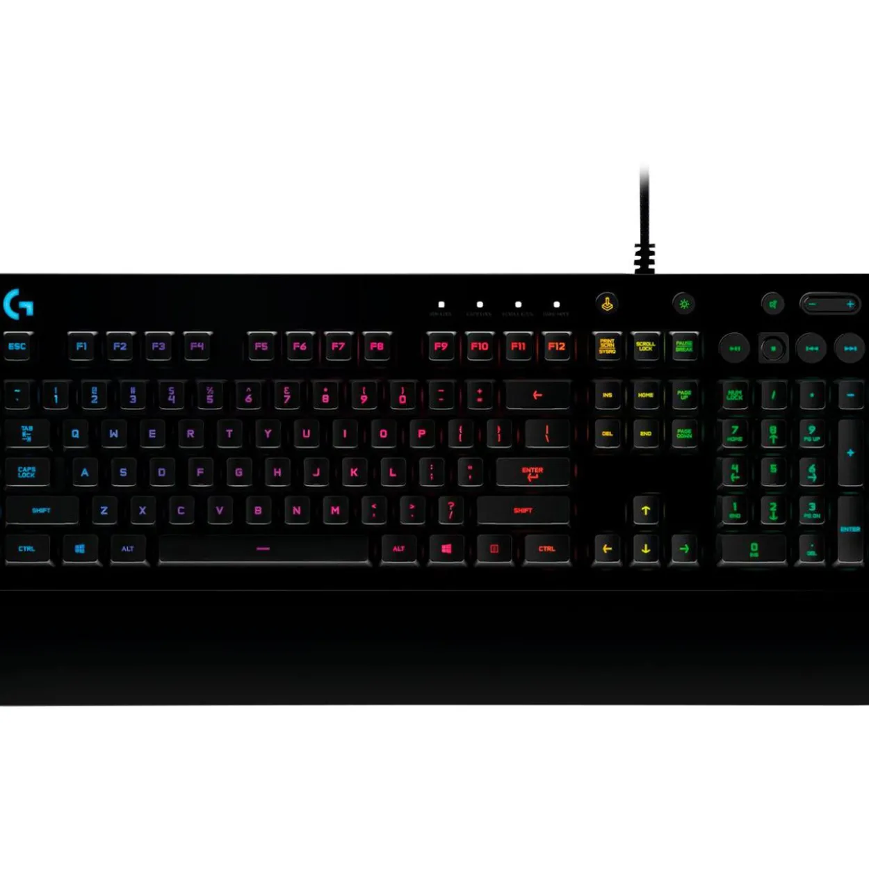 Logitech G213 Prodigy USB Deutsch schwarz (kabelgebunden)