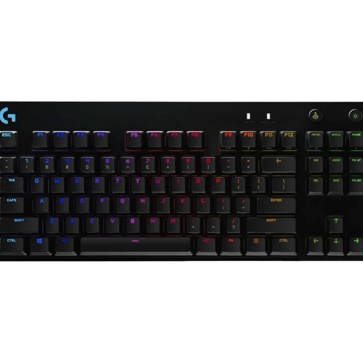 Logitech G Pro Gaming Keyboard Kalih GX-BLUE USB Deutsch schwarz (kabelgebunden)