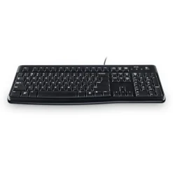 Logitech K120 Keyboard CZE schwarz