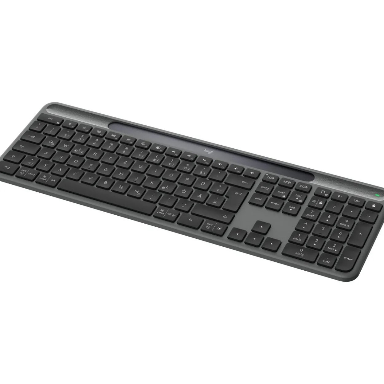 Logitech K980 Signature Slim Solar+ Wireless Graphite (DE) (920-013757)
