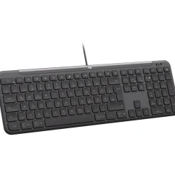 Logitech K620 Signature Slim USB Deutsch schwarz (kabelgebunden)