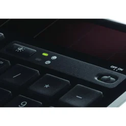 Logitech K750 USB Deutsch schwarz (kabellos)