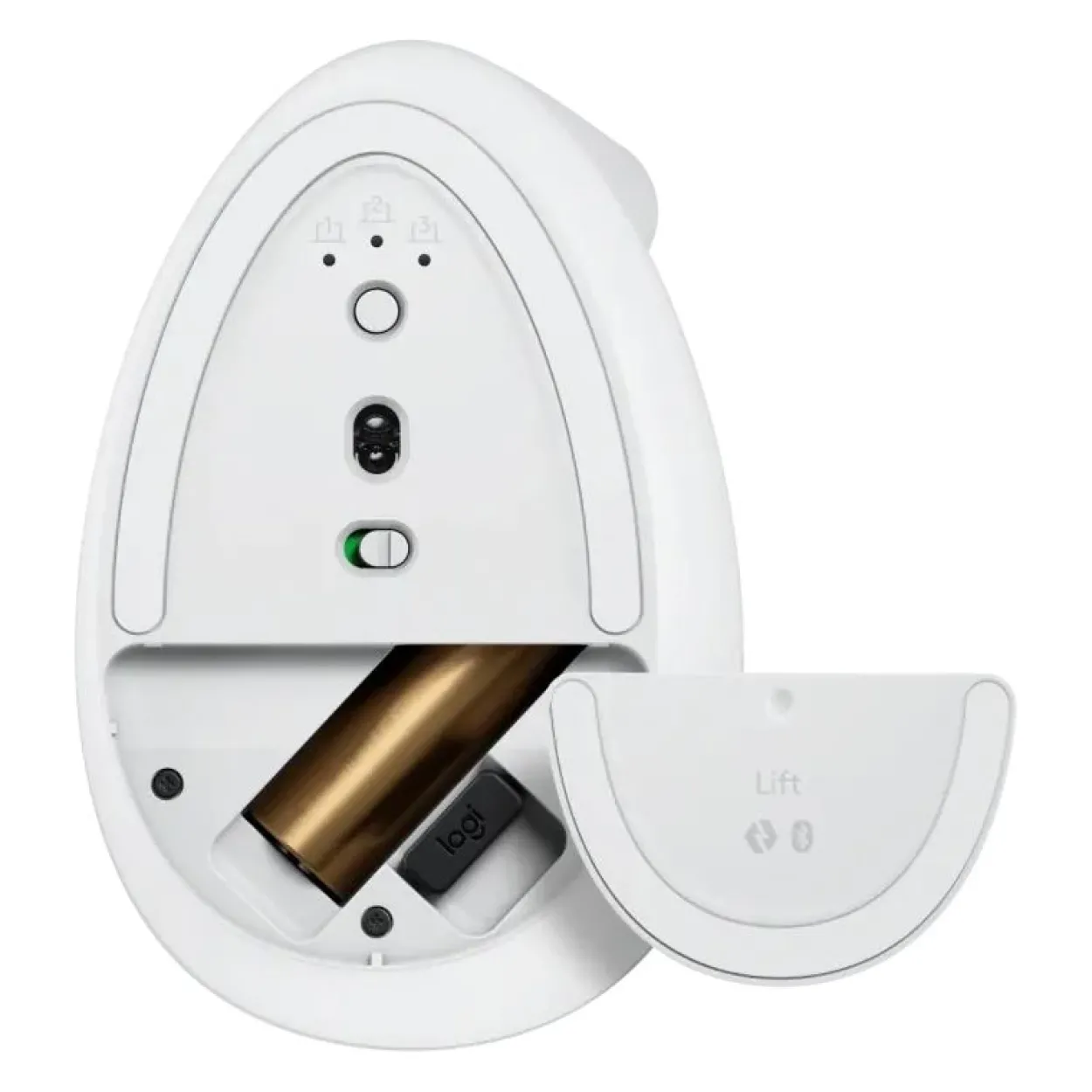 Logitech Lift Bluetooth weiß/grau (kabellos)