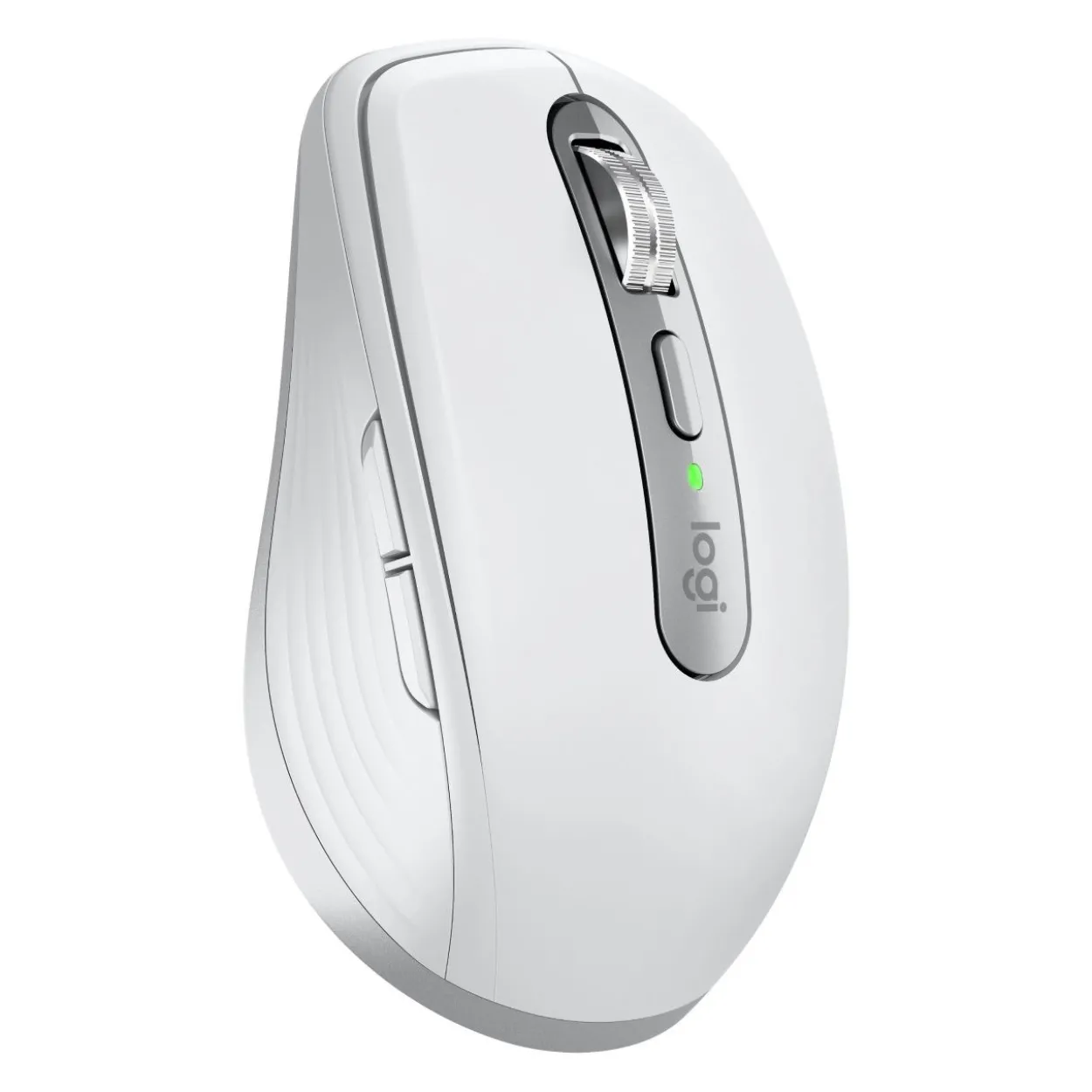 Logitech Master Series MX Anywhere 3S for Mac - Maus - 6 Tasten - kabellos - Bluetooth - Pale Gray