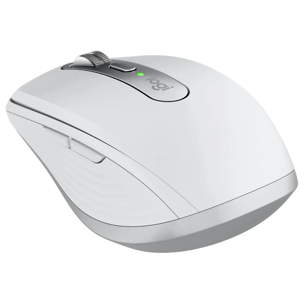 Logitech Master Series MX Anywhere 3S for Mac - Maus - 6 Tasten - kabellos - Bluetooth - Pale Gray