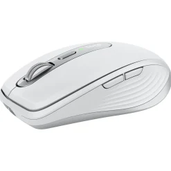 Logitech Master Series MX Anywhere 3S for Mac - Maus - 6 Tasten - kabellos - Bluetooth - Pale Gray