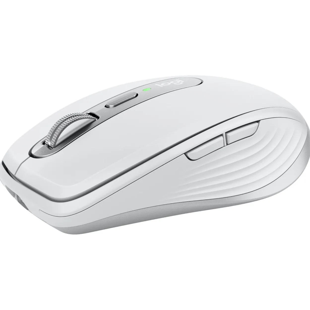 Logitech Master Series MX Anywhere 3S for Mac - Maus - 6 Tasten - kabellos - Bluetooth - Pale Gray
