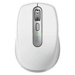 Logitech Master Series MX Anywhere 3S for Mac - Maus - 6 Tasten - kabellos - Bluetooth - Pale Gray