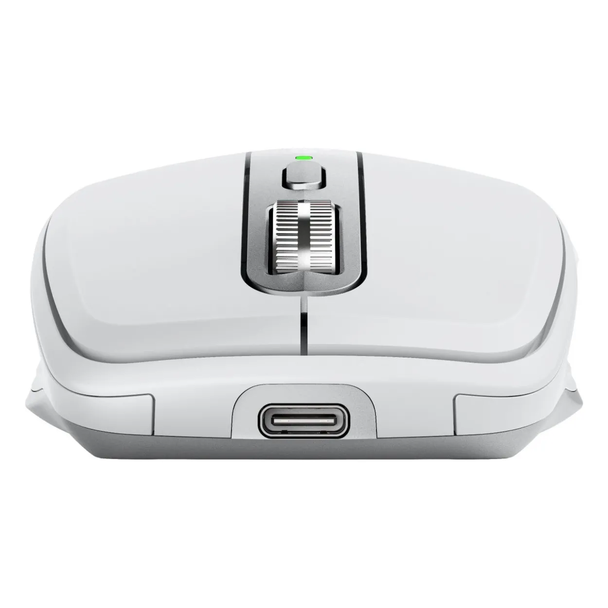 Logitech Master Series MX Anywhere 3S for Mac - Maus - 6 Tasten - kabellos - Bluetooth - Pale Gray