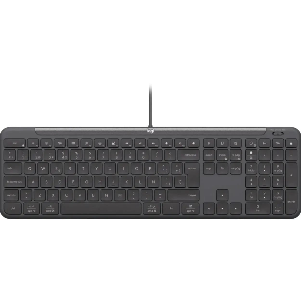 Logitech MK620 Signature Slim Wired Combo for Business USB-C deutsches Layout