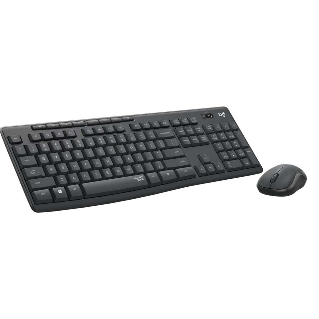 Logitech MK295 Silent Kabellose, Tastatur- und Mauscombi, BE-Layout