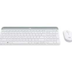 Logitech MK470 Slim Combo Deutsch 2.4 GHz und USB weiß