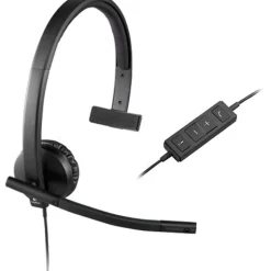 Logitech Mono Headset H570e schwarz