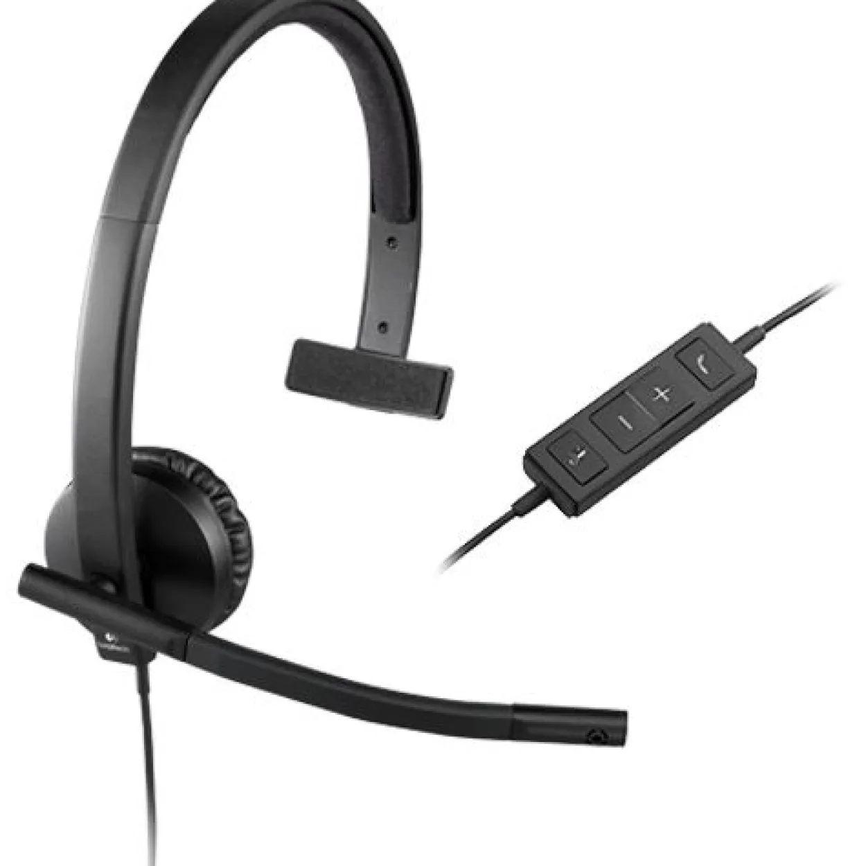 Logitech Mono Headset H570e schwarz