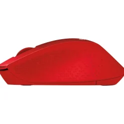 Logitech M330 Silent Plus USB rot (kabellos)