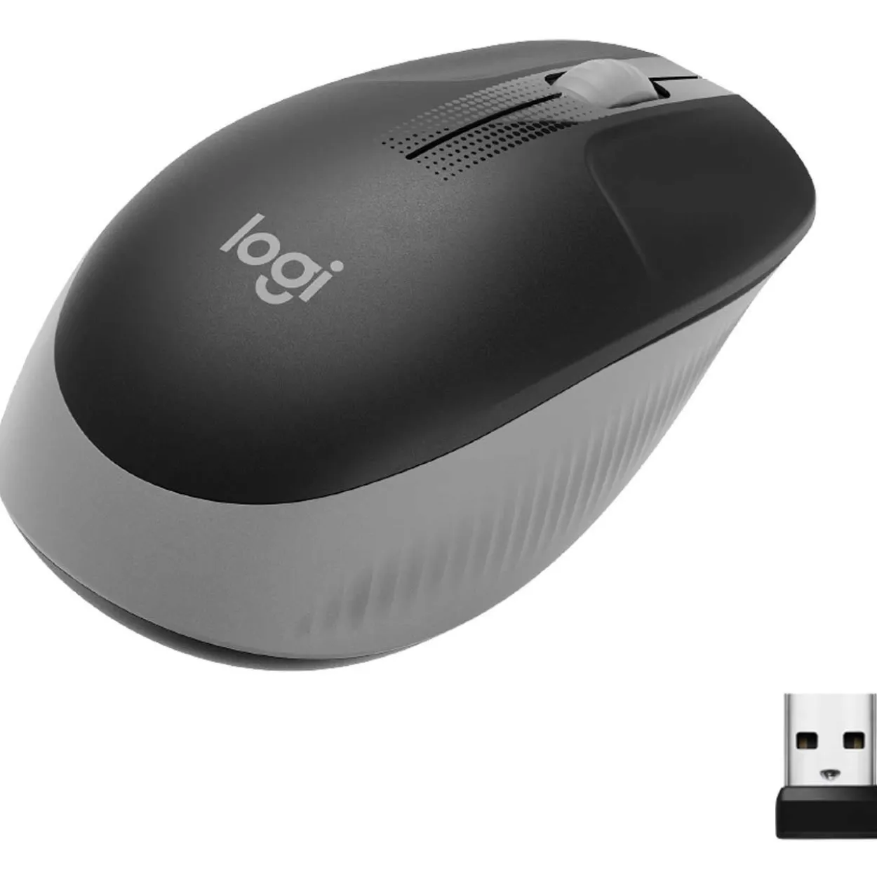 Logitech M190 USB grau (kabellos)
