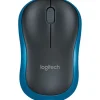 Logitech M185 Wireless Mouse USB schwarz/blau (kabellos)