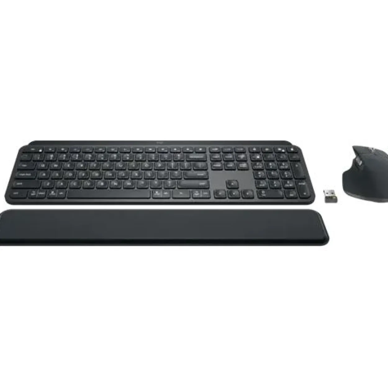 Logitech MX Keys Combo Deutsch USB und Bluetooth schwarz