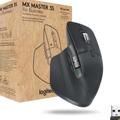 Logitech MX Master 3S for Business 2.4 GHz & Bluetooth Graphite (kabellos)