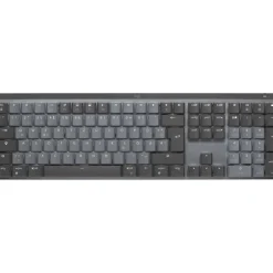Logitech MX Mechanical Kailh Choc V2 LOW PROFILE Brown USB 2.4GHz Bluetooth Deutsch grau (kabellos)