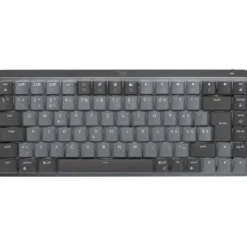 Logitech MX Mechanical Mini Minimalist Wireless Illuminated Keyboard (CH) - 2,4GHZ/BT - N/A - CENTRAL - TACTILE grau