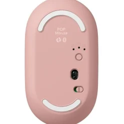 Logitech POP Icon Combo Deutsch USB und Bluetooth rose/weiß