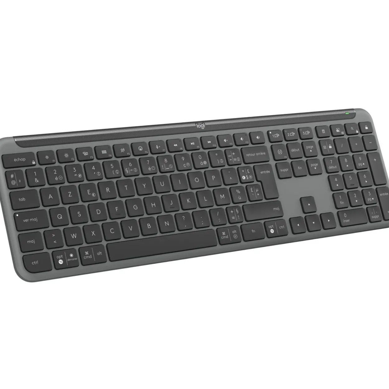 Logitech SIGNATURE SLIM WIRELESS KEYBOARD K950 - GRAPHITE - FRA - CENTRAL-419