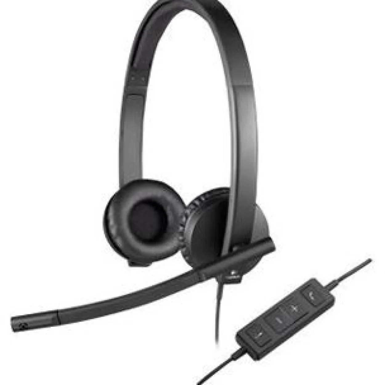 Logitech Stereo Headset schwarz