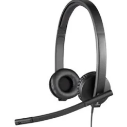 Logitech Stereo Headset schwarz