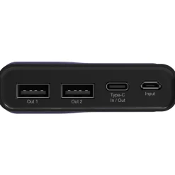 15.000 mAh Realpower Powerbank Type-C 15000 blau