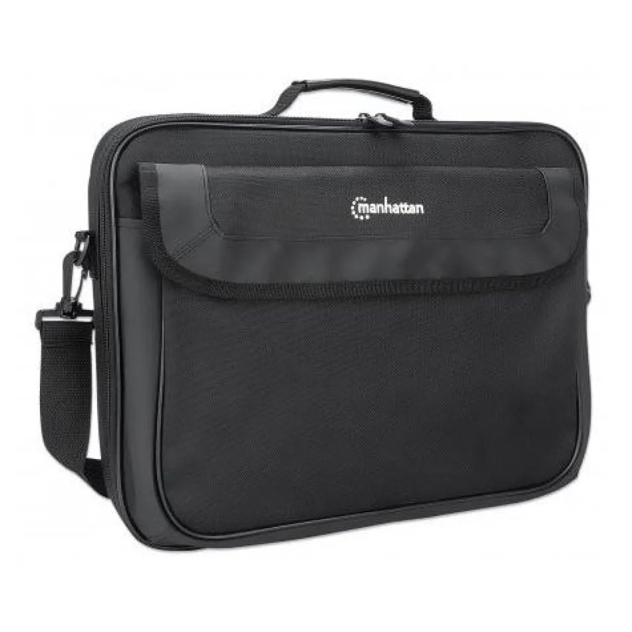 Manhattan Cambridge Clamshell Notbooktasche 15,6" schwarz
