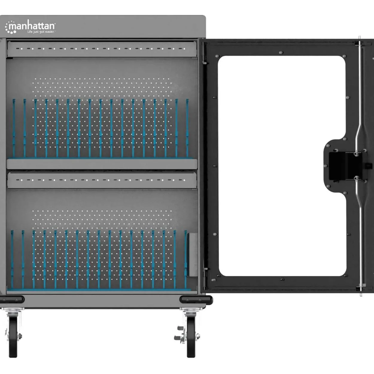 Manhattan Ladeschrank 32xUSB-C PD-Ports 576W gesamt 18W Port