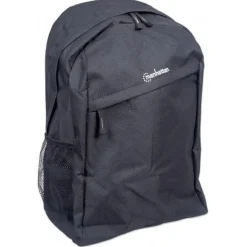 Manhattan Notebook Rucksack Knappack bis 15,6" (39,62cm) schwarz