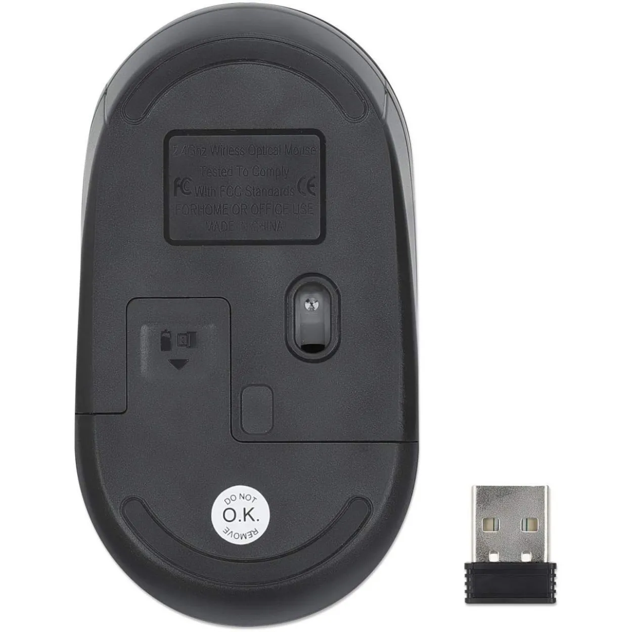 Manhattan Performance Maus III 2.4 GHz schwarz (kabellos)